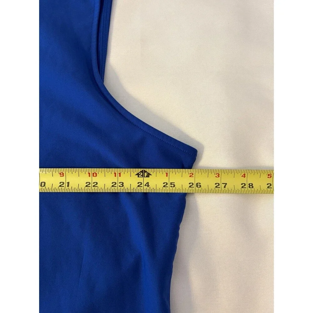FOOTJOY 1/2 Zip Pullover Golf Vest Men XL Blue Gilet Mock Neck Performance
